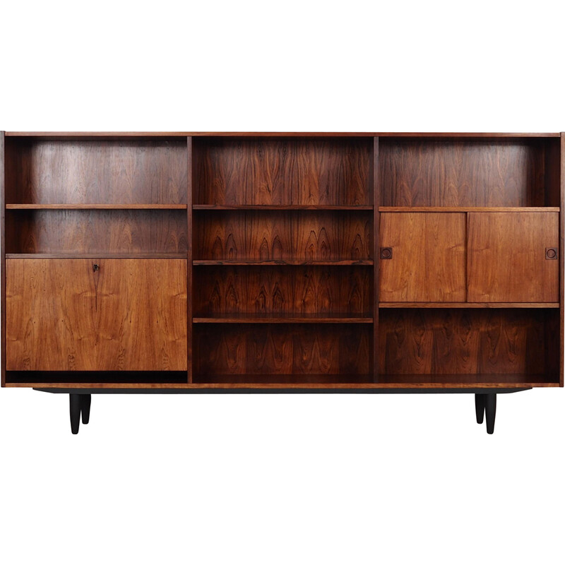 Vintage rosewood Danish bookcase by Farsø Møbelfabrik, 1970s