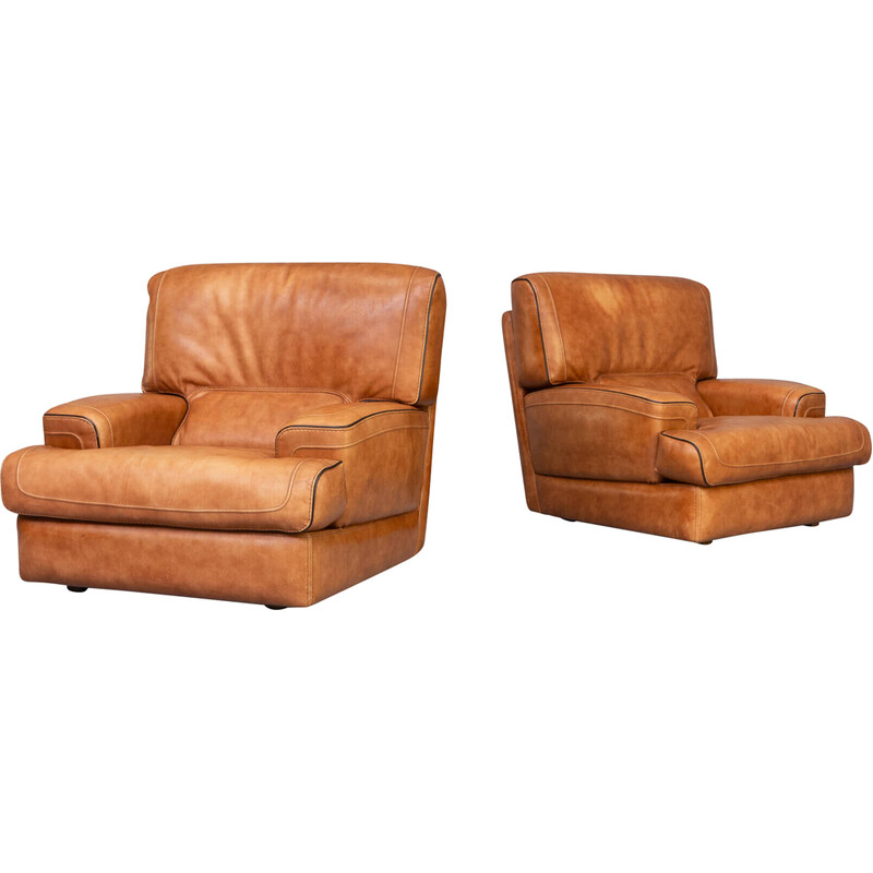 Pair of mid-century armchairs