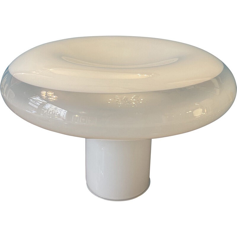 Lampe vintage "Lesbo" en verre soufflé par Angelo Mangiarotti pour Artemide