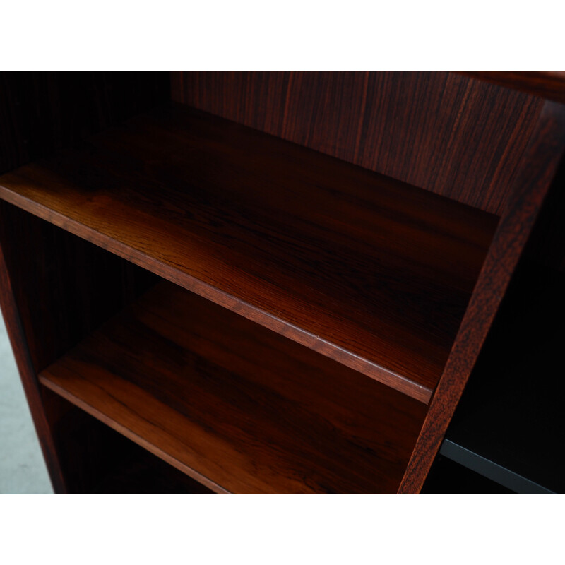 Vintage rosewood bookcase by Hundevad and Co, Denmark 1970