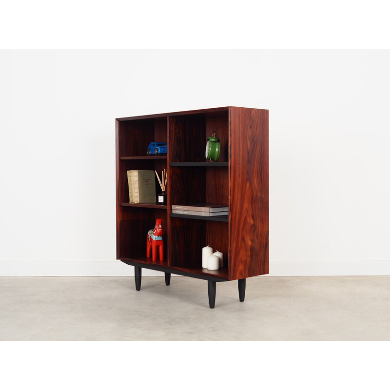 Vintage rosewood bookcase by Hundevad and Co, Denmark 1970