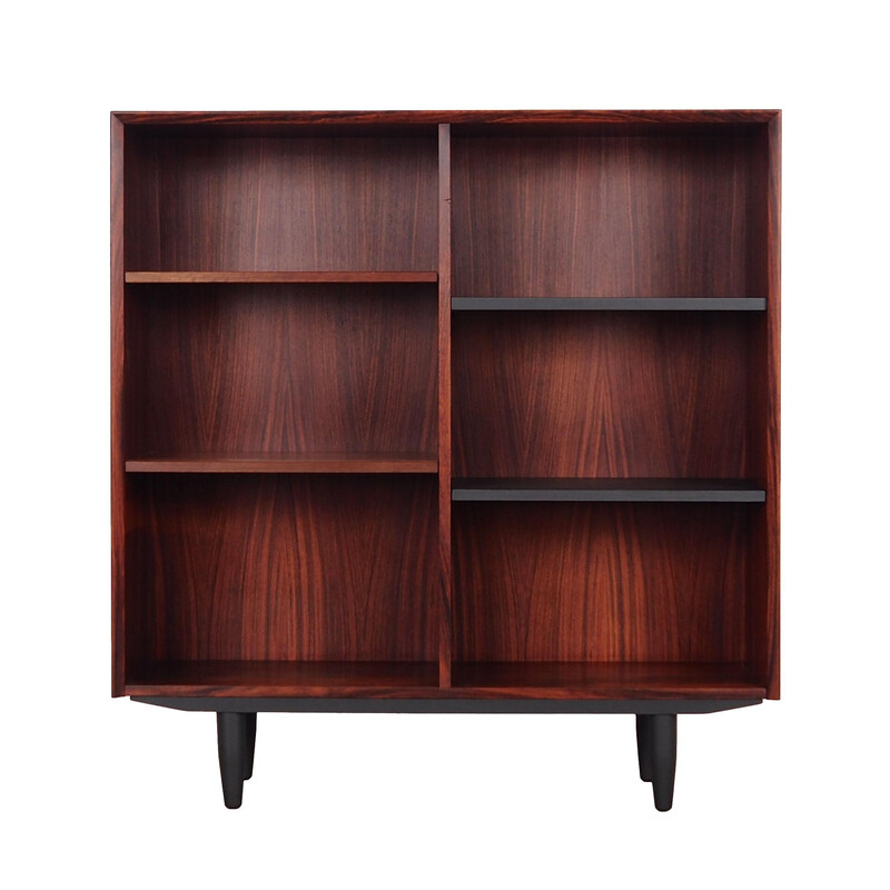 Vintage rosewood bookcase by Hundevad and Co, Denmark 1970