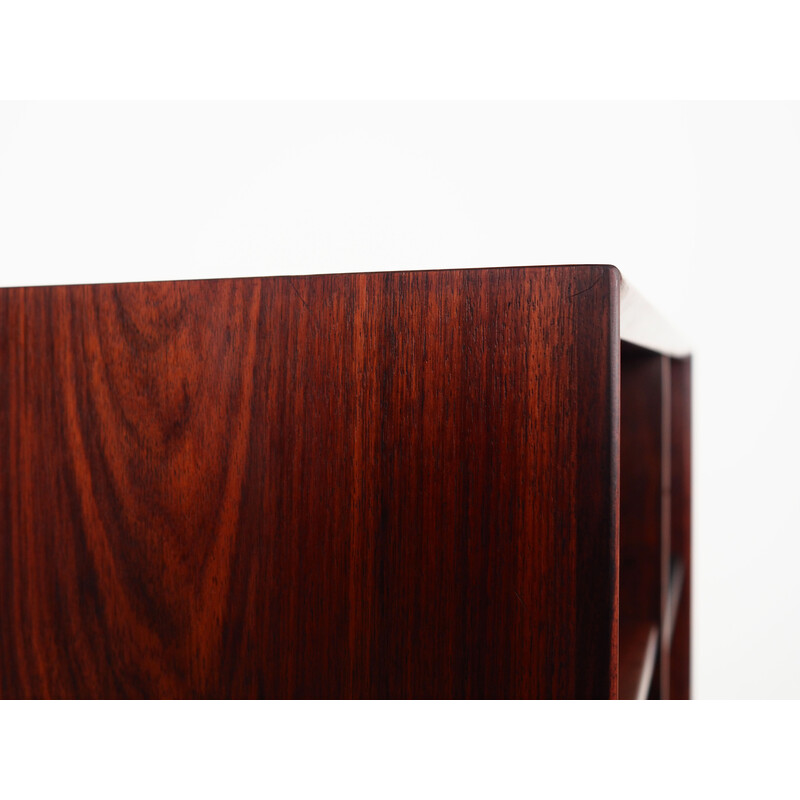 Vintage rosewood bookcase by Hundevad and Co, Denmark 1970