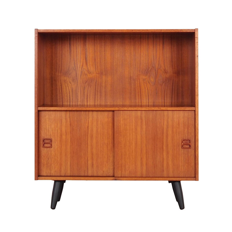 Vintage teak bookcase, Denmark 1970s