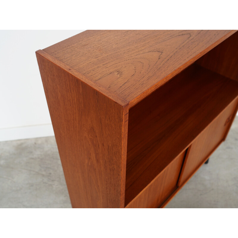 Vintage teak bookcase, Denmark 1970s