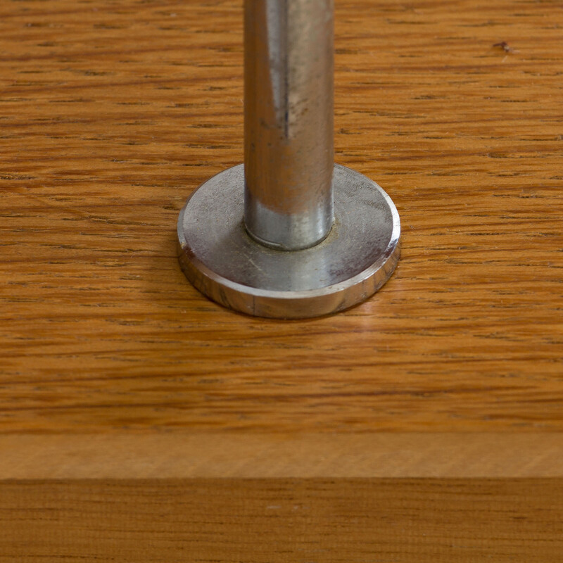 Vintage eikenhouten kaptafel N°40 van Kai Kristiansen voor Aksel Kjersgaard, 1960