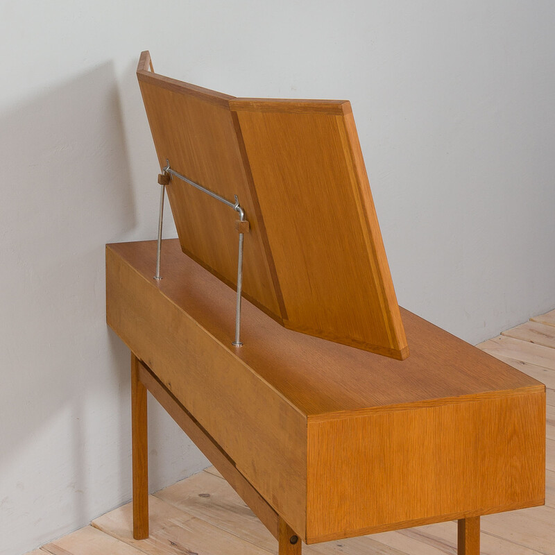 Comodino vintage N°40 in legno di quercia di Kai Kristiansen per Aksel Kjersgaard, 1960