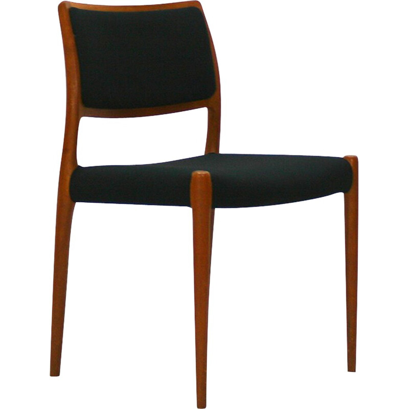 N.O. Møller Model 80 teak chair - 1960s