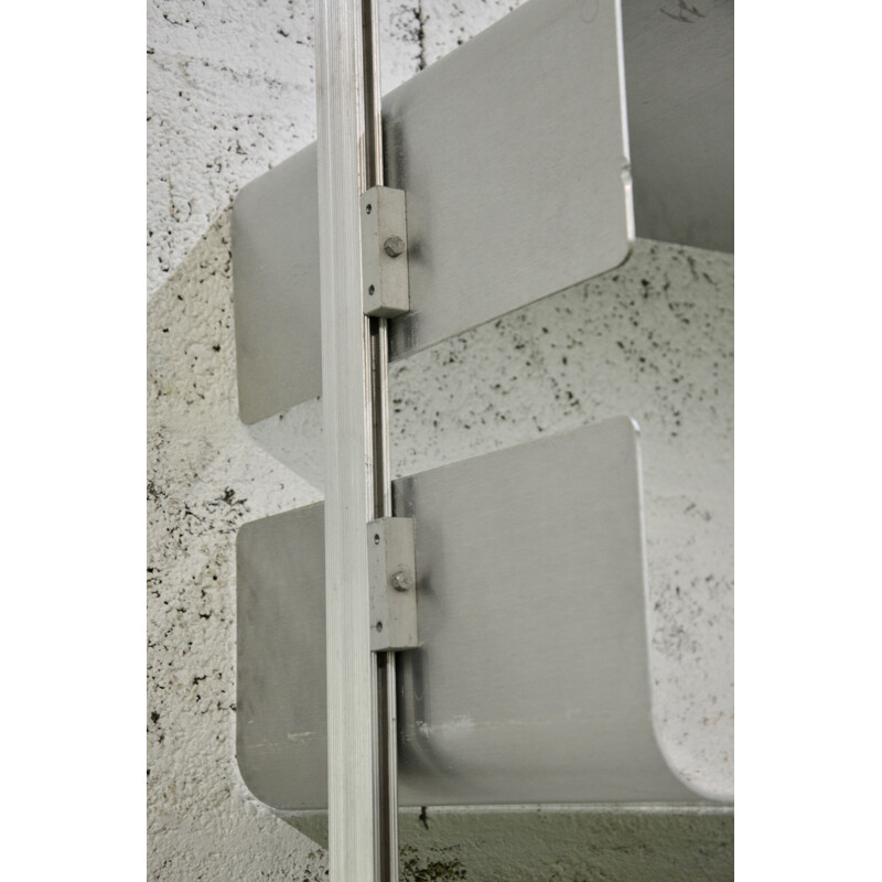 Aluminium modular shelf - 1970s