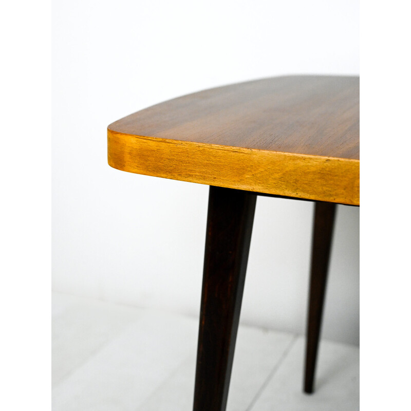 Vintage Scandinavian square extendable table