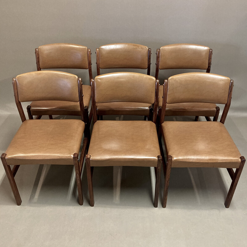 Vintage palissander eetkamer set, 1950