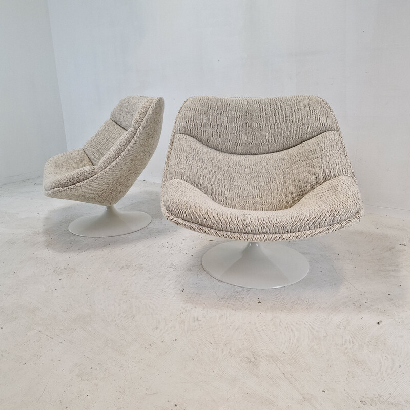 Paire de fauteuils vintage F557 par Pierre Paulin pour Artifort, 1960