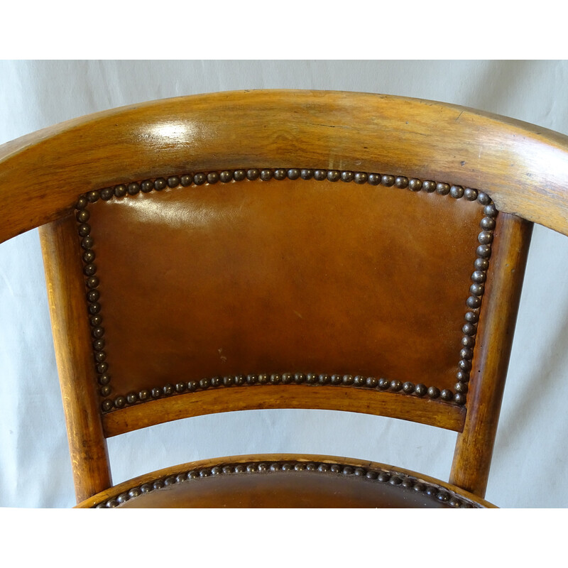 Vintage bentwood armchair by Fischel, 1930