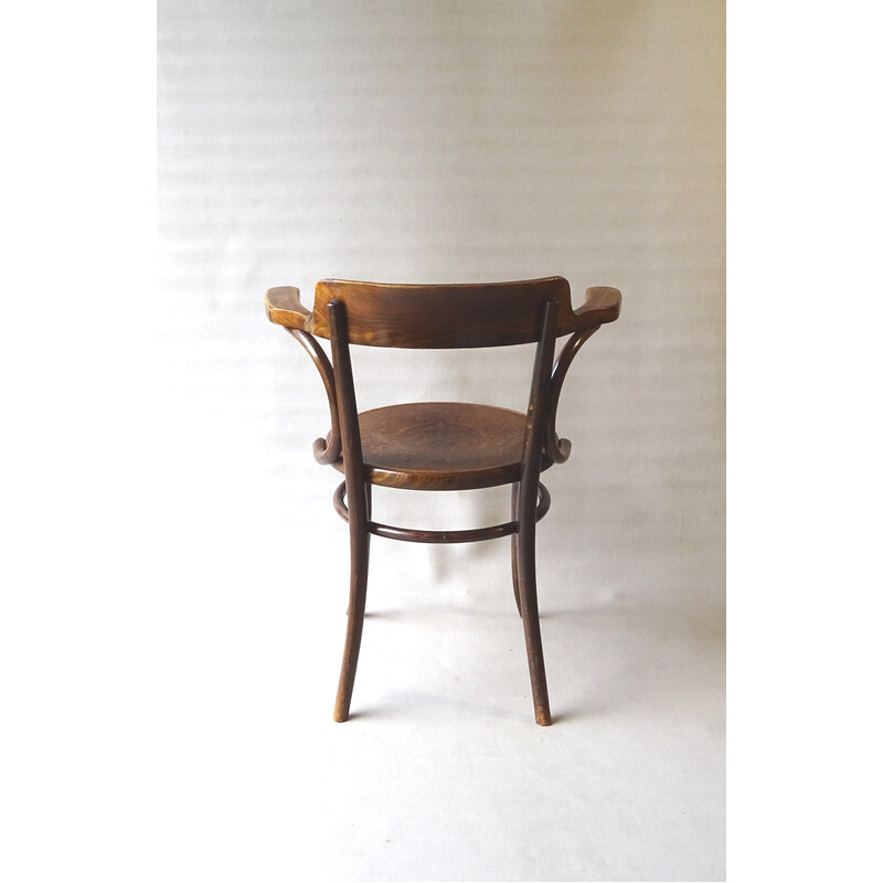 Vintage office armchair by Fischel, 1910