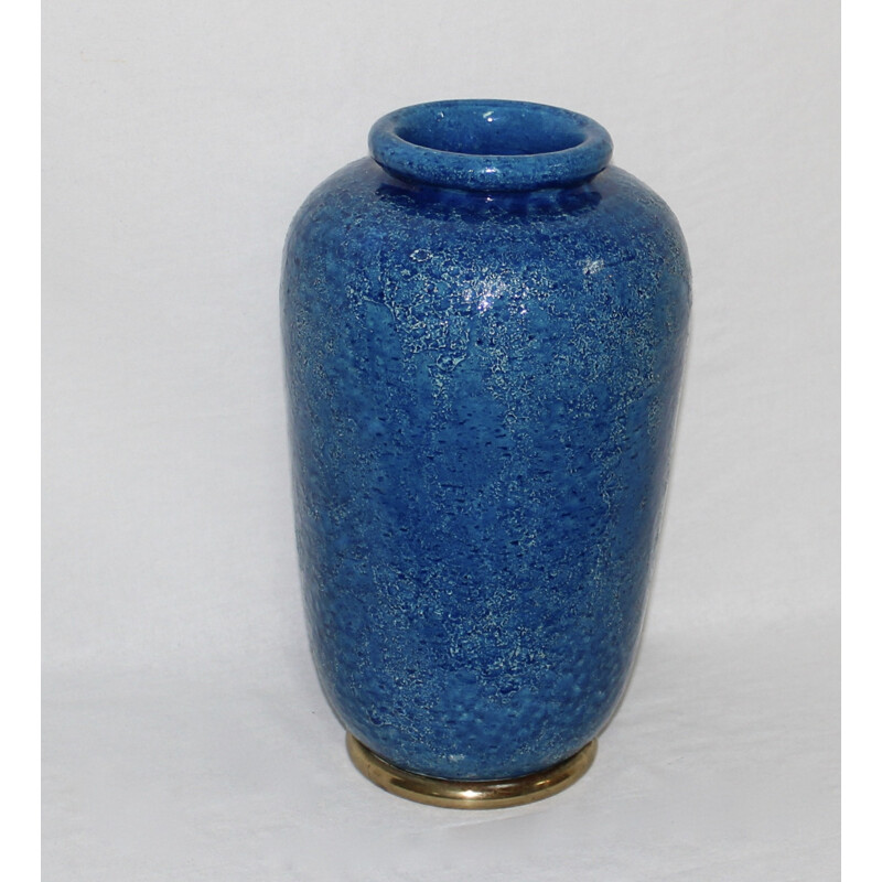 Blue Vase, Bitossi - Aldo Londi - 1960s