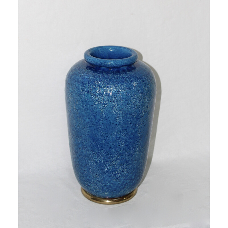 Blue Vase, Bitossi - Aldo Londi - 1960s