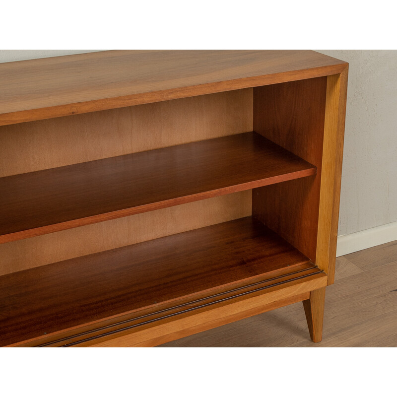 Vintage walnut veneer sideboard by Georg Satink for Wk Möbel, Germany 1950