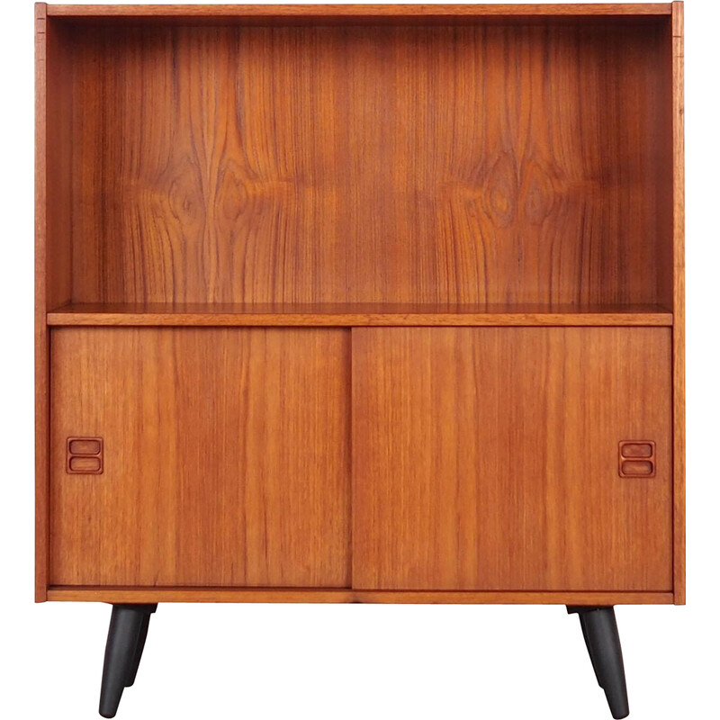 Vintage teak bookcase, Denmark 1970s