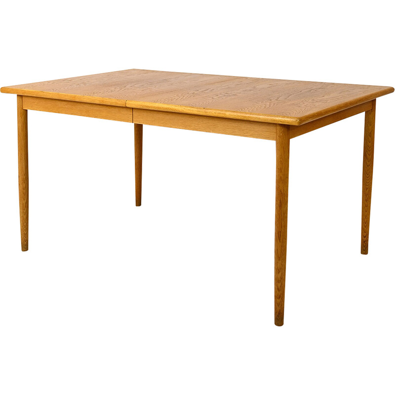 Vintage extendable oak table, 1960