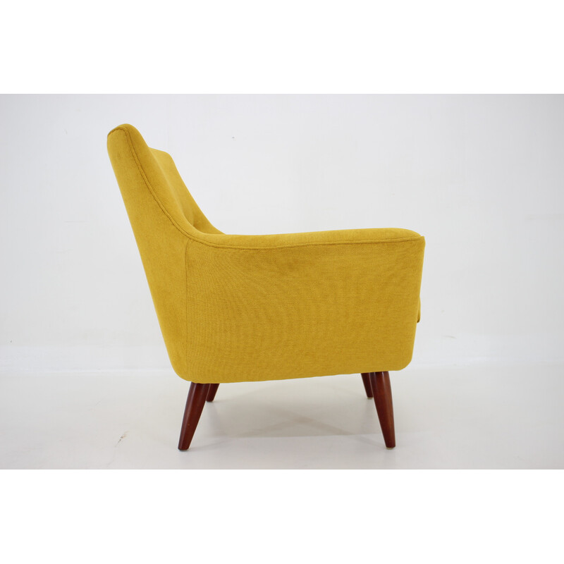 Vintage upholstered armchair, 1960