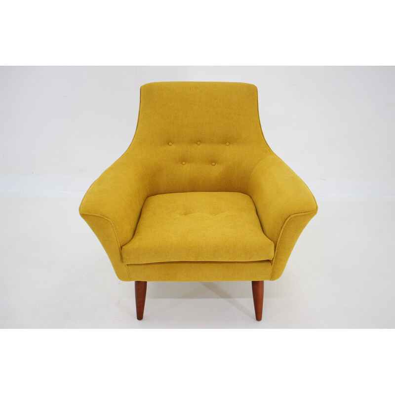 Fauteuil vintage rembourré, 1960