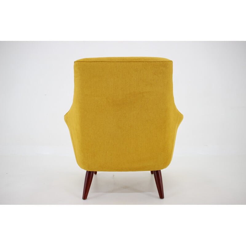 Vintage upholstered armchair, 1960