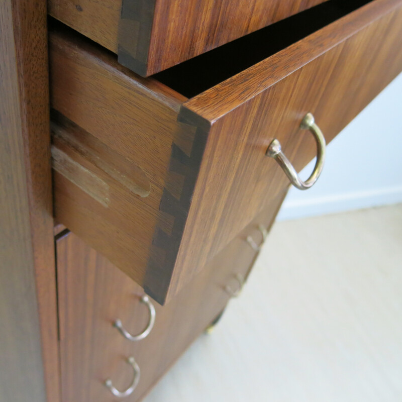 British chest of drawers from G-Plan in tola wood - 1950s