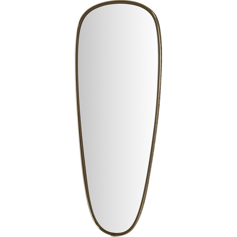 Vintage free-form mirror, 1950-1960