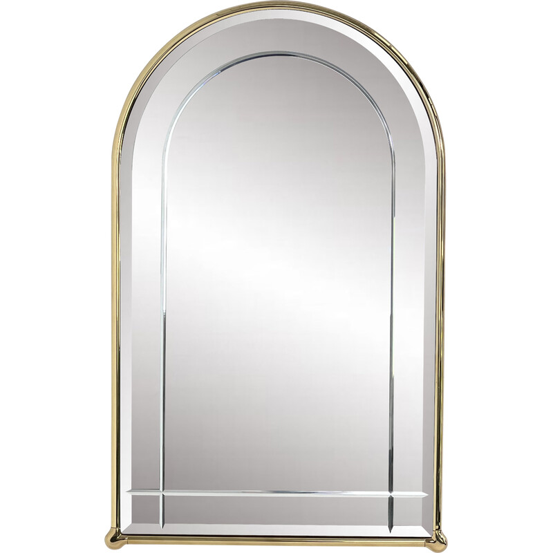 Miroir biseauté vintage en forme arche