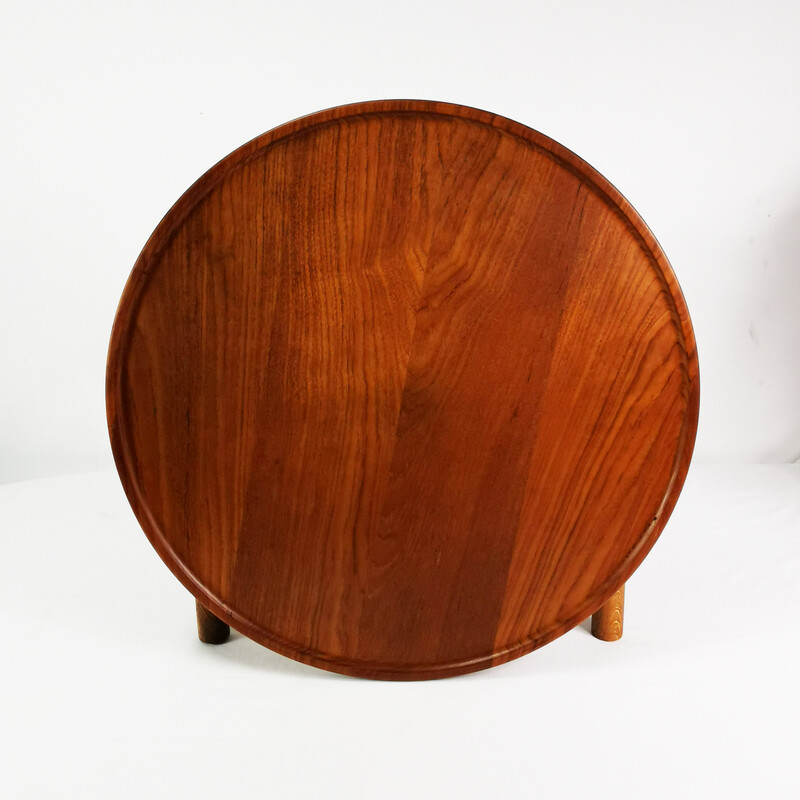 Mesa de centro em teca de meados do século, de Hans Wegner para Andreas Tuck, Dinamarca, anos 50