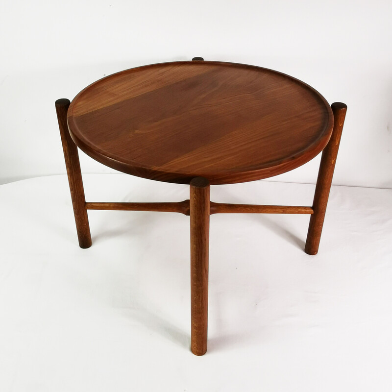 Tavolino in teak di metà secolo di Hans Wegner per Andreas Tuck, Danimarca, anni '50