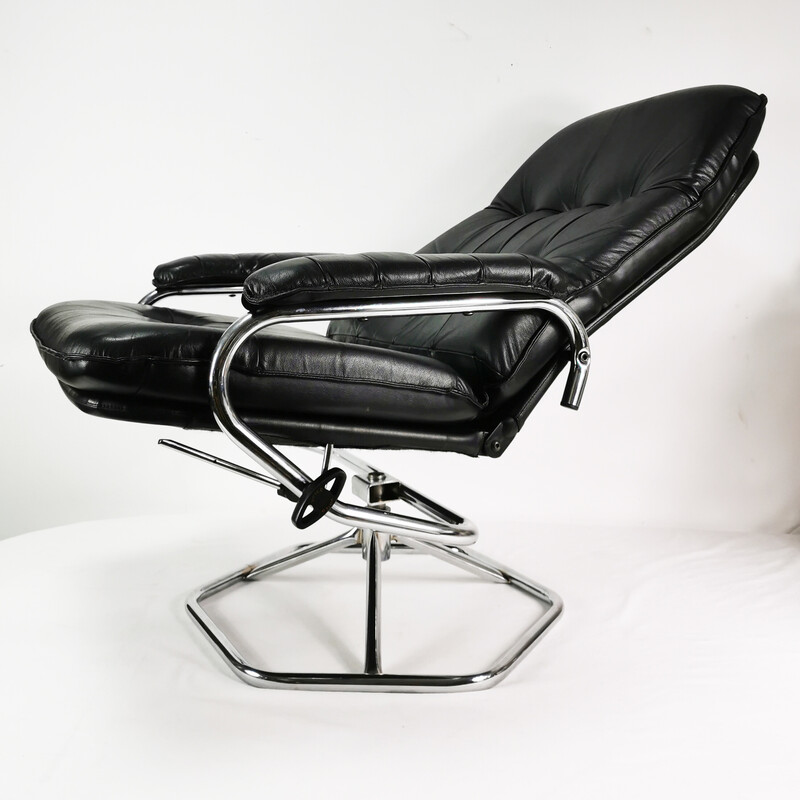 Modernistische vintage fauteuil van Unico, Denemarken 1970