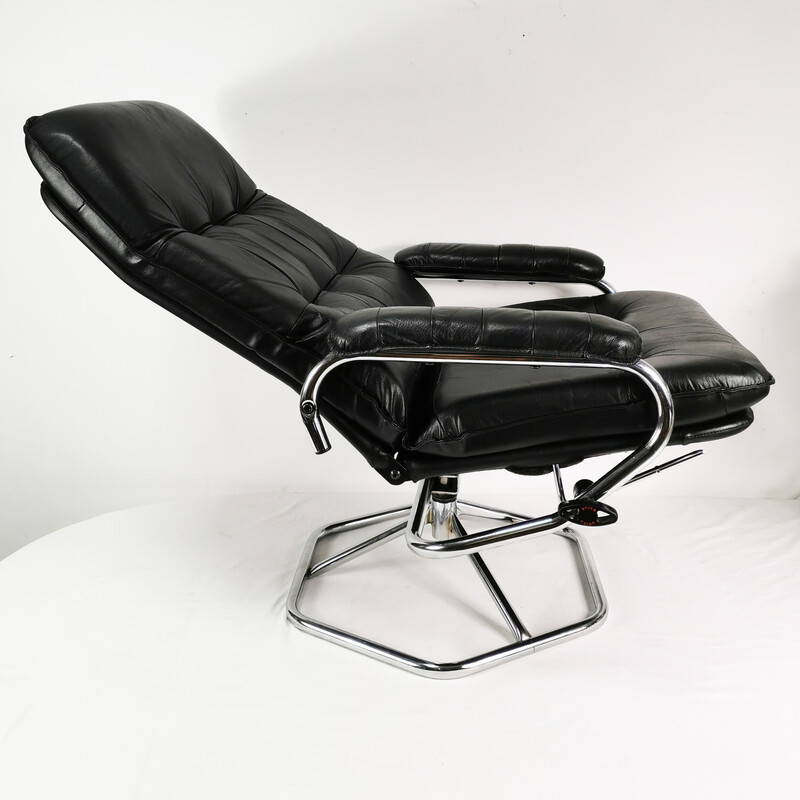 Modernistische vintage fauteuil van Unico, Denemarken 1970