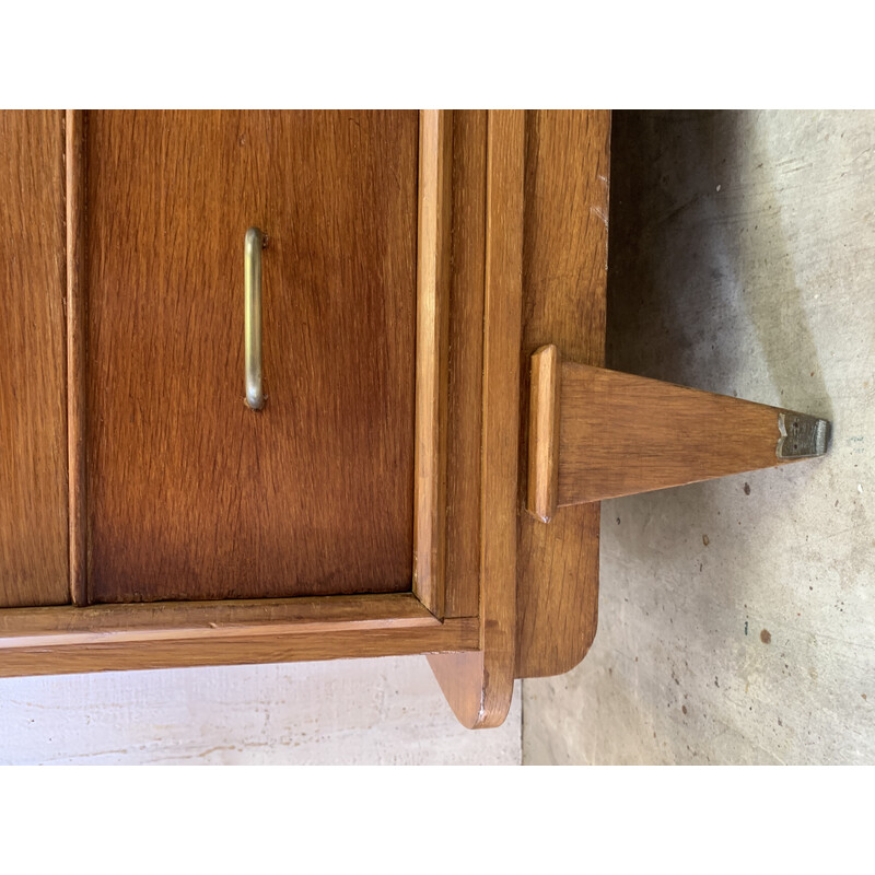 Vintage wooden sideboard, 1950-1960