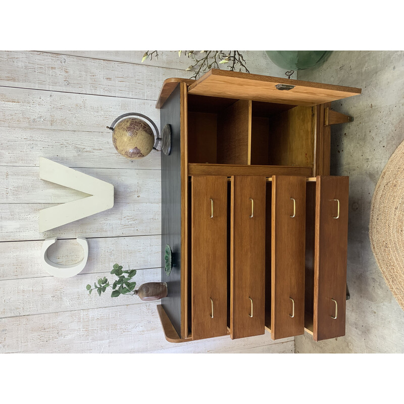 Vintage wooden sideboard, 1950-1960