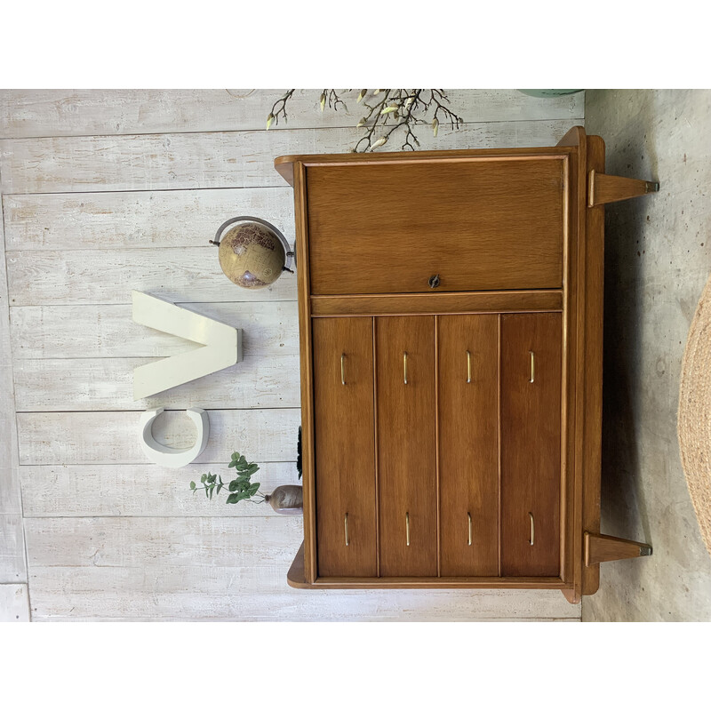 Vintage wooden sideboard, 1950-1960