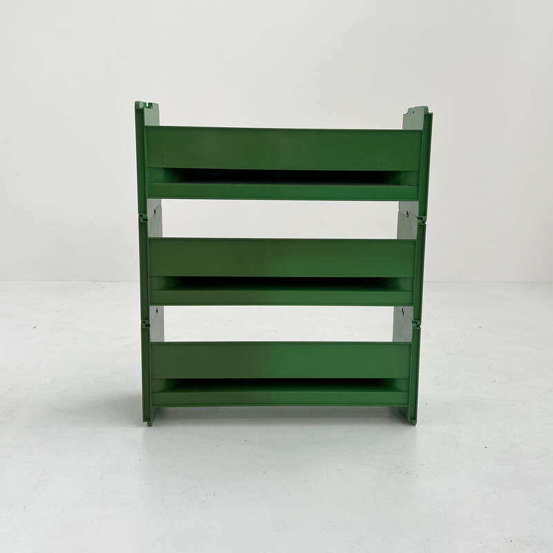 Estante modular Jeep verde vintage por De Pas, D'Urbino e Lomazzi para Bbb, 1970s