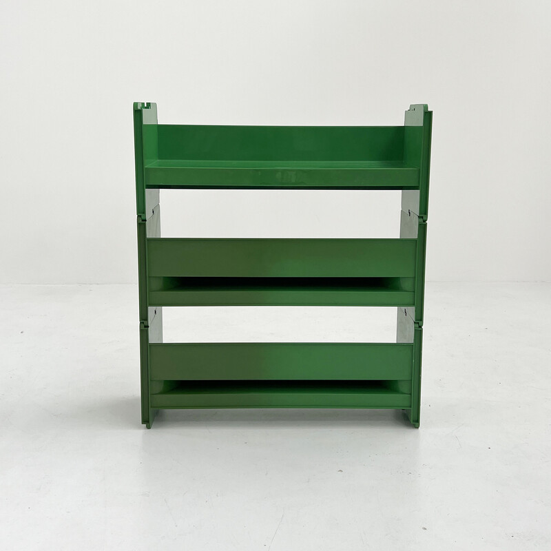 Estante modular Jeep verde vintage por De Pas, D'Urbino e Lomazzi para Bbb, 1970s