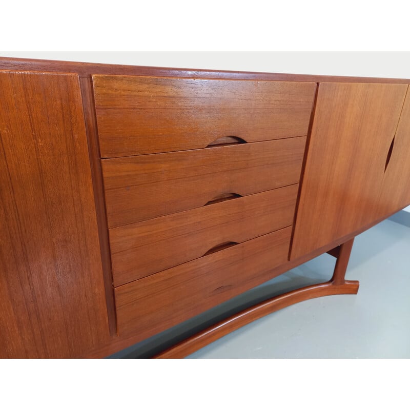 Vintage Scandinavian teak sideboard by Johannes Andersen for Hans Bech, 1960