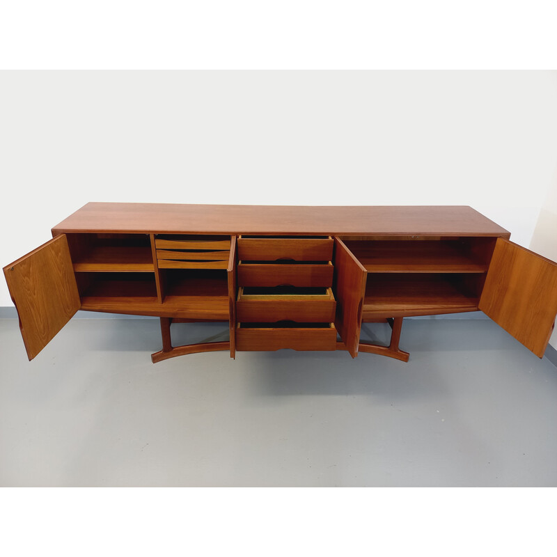 Vintage Scandinavian teak sideboard by Johannes Andersen for Hans Bech, 1960