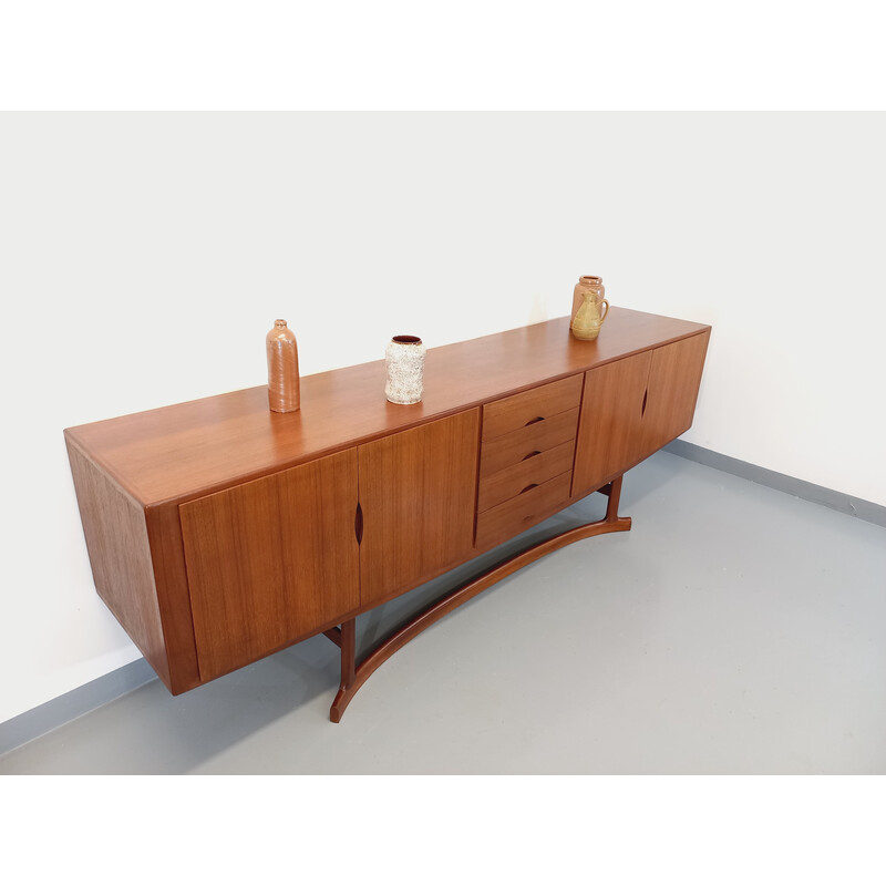 Vintage Scandinavian teak sideboard by Johannes Andersen for Hans Bech, 1960