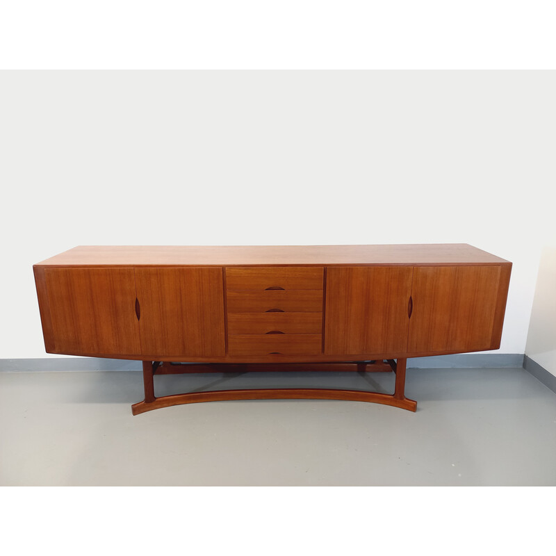 Vintage Scandinavian teak sideboard by Johannes Andersen for Hans Bech, 1960