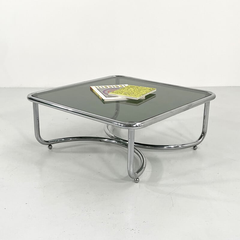 Vintage Locus Solus coffee table by Gae Aulenti for Poltronova, 1970s