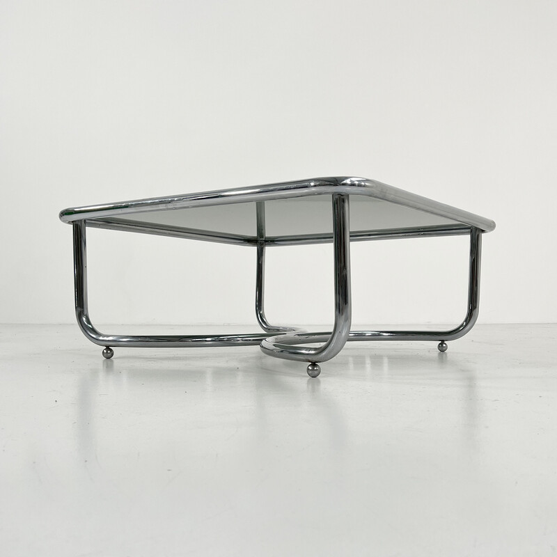 Vintage Locus Solus coffee table by Gae Aulenti for Poltronova, 1970s