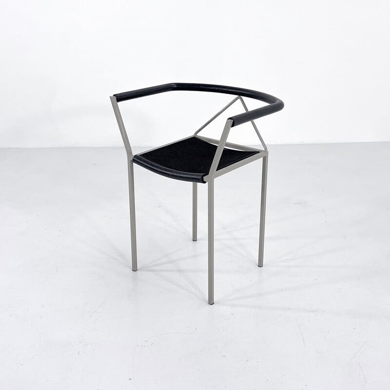 Vintage Poltroncina chair by Maurizio Peregalli for Zeus Noto, 1980