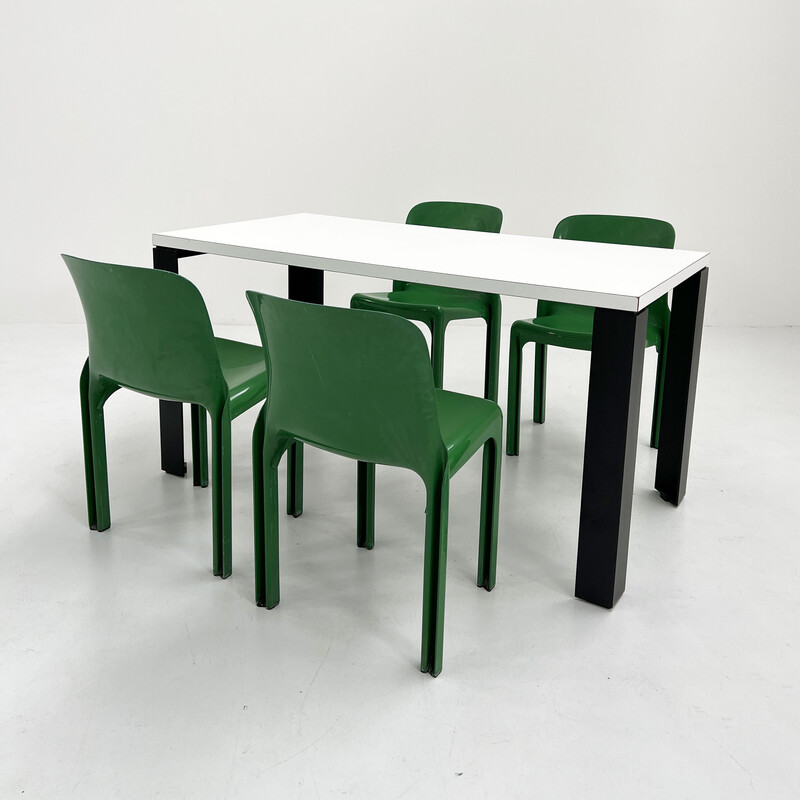 Vintage Eretteo dining table by Örni Halloween for Artemide, 1970