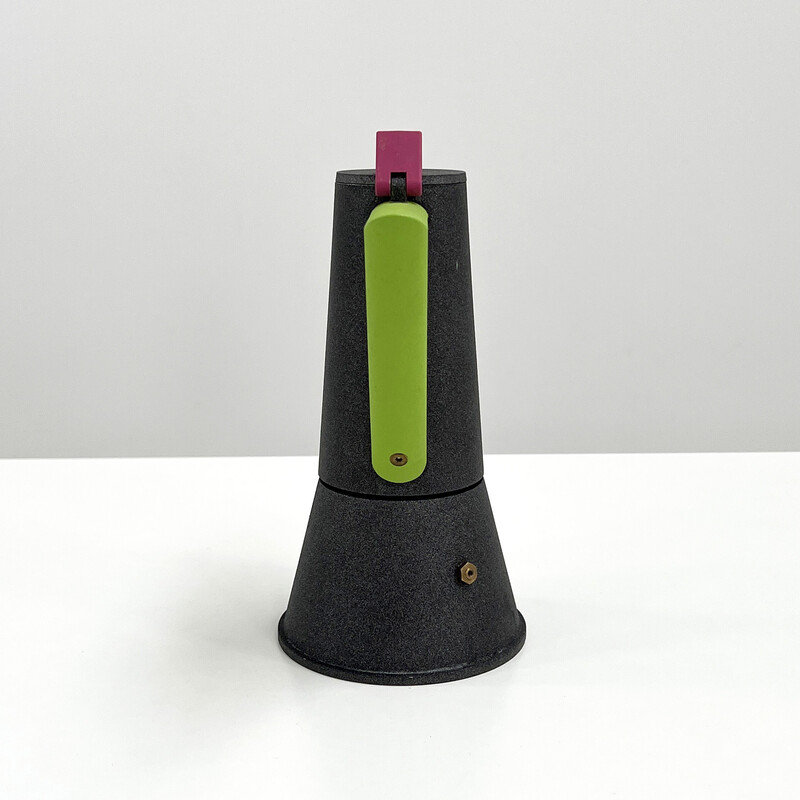 Vintage-Kaffeekanne 'Accademia' Serie aus Aluminium von Ettore Sottsass für Lagostina, 1980