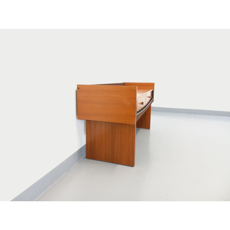 Tavolino da toilette scandinavo in teak, 1960-1970