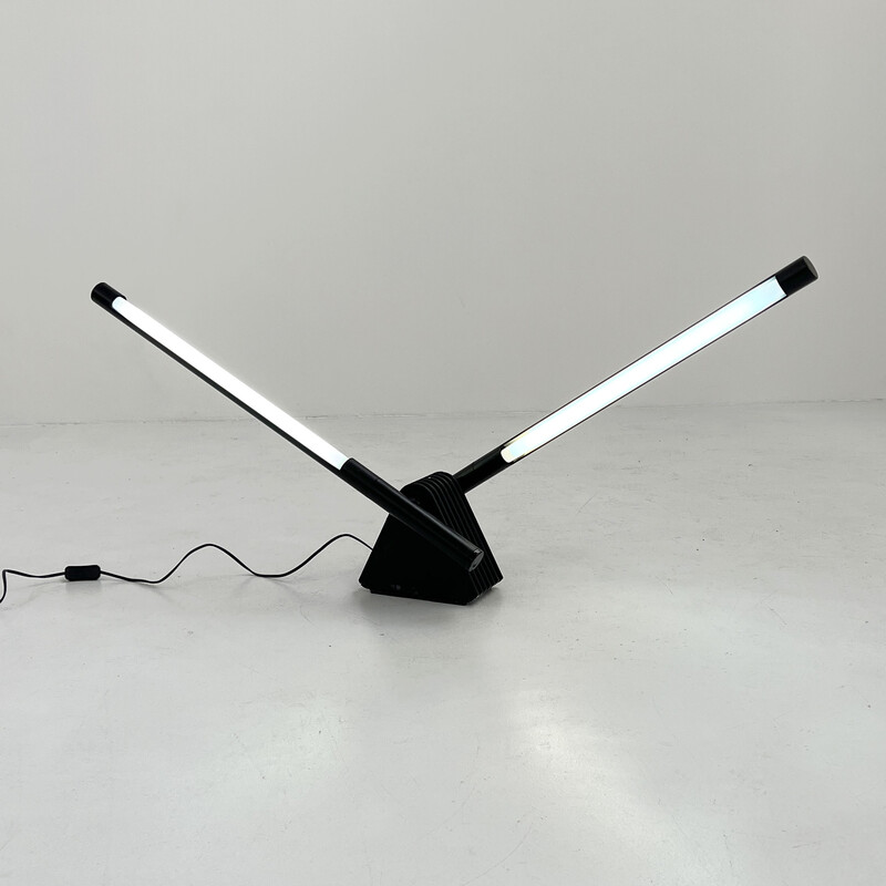 Vintage lamp Sistema Flu by Rodolfo Bonetto for Luci, Italy 1980