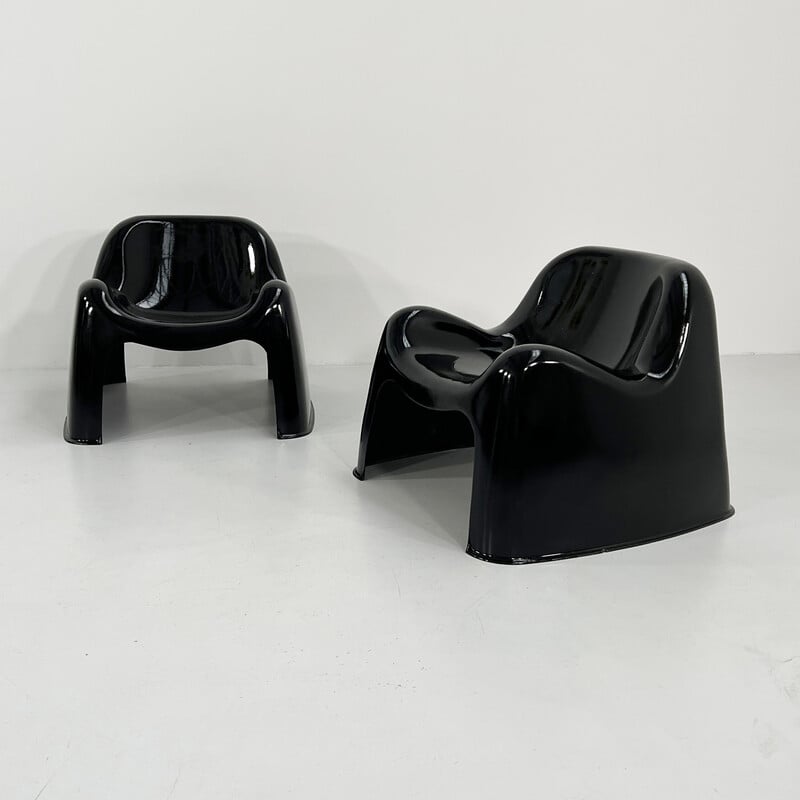 Paire de fauteuils Toga vintage de Sergio Mazza pour Artemide, 1960